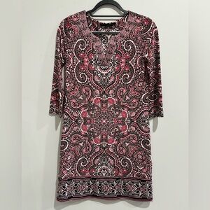 WHBM Paisley print dress. Size XS. Excellent condition.